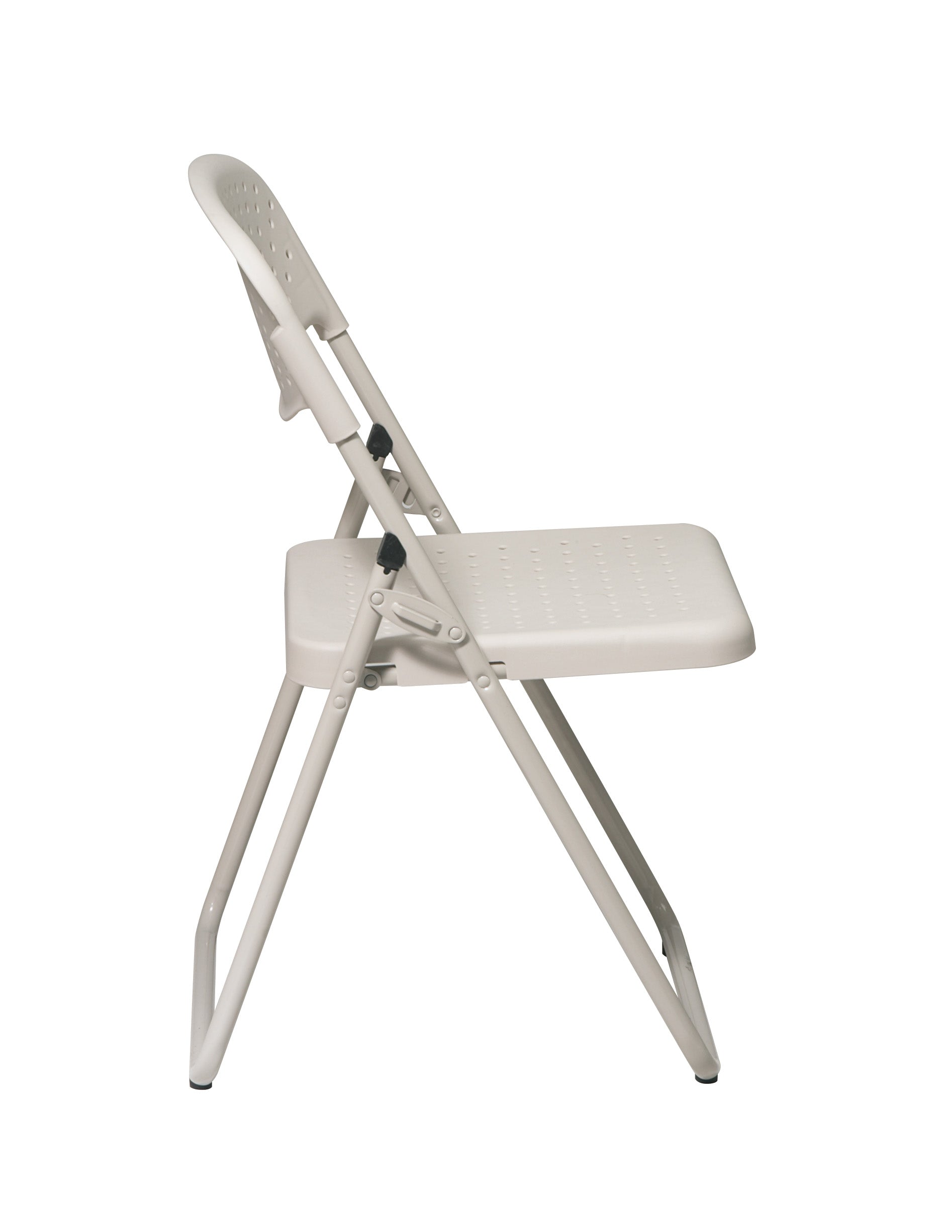 Folding Chair with Plastic Seat and Back
